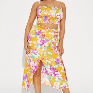 Floral Two-Piece Set